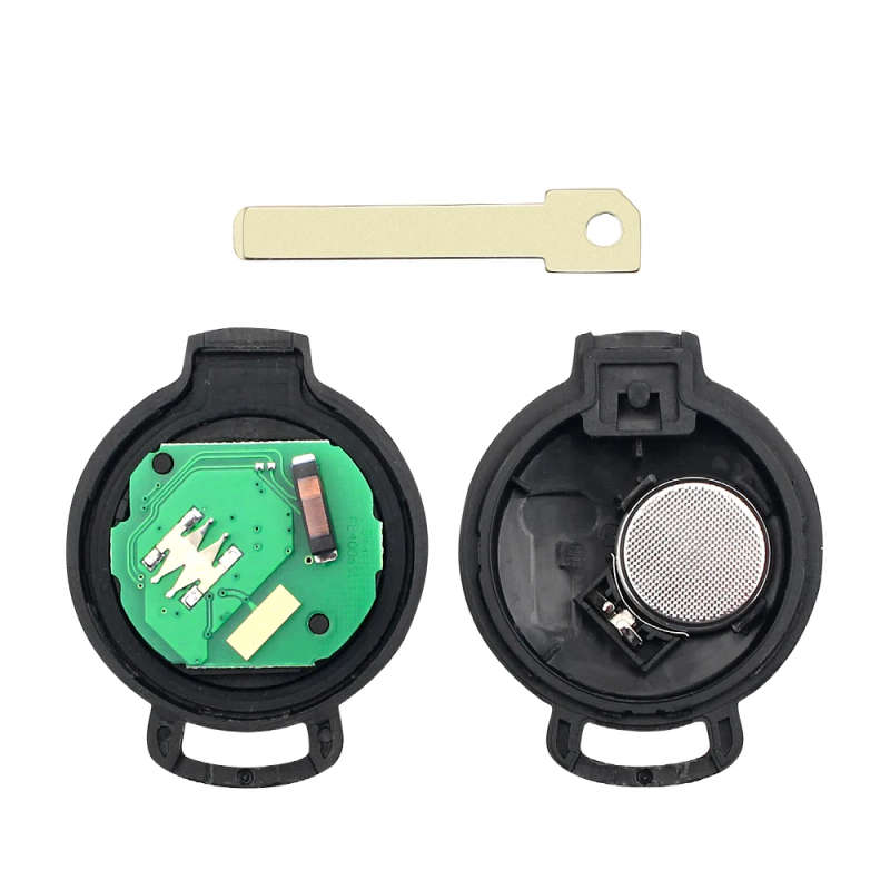 Car Remote Key 433Mhz ID46 Chip Fit 3 Buttons For Mercedes-Benz Smart Smart Fortwo 451 2007-13