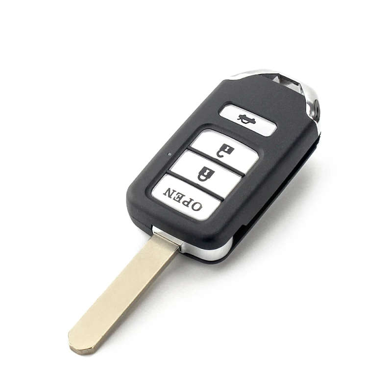 Remote Key Shell Case FOB For Honda FIT XRV VEZEL CITY JAZZ CIVIC HRV Folding Key Case Fob