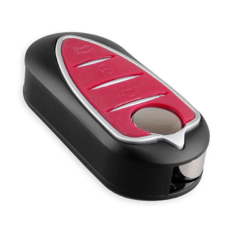 3 Buttons Remote Car Key Shell Case Fit For Alfa Romeo Mito Giulietta 159 GTA Folding Flip