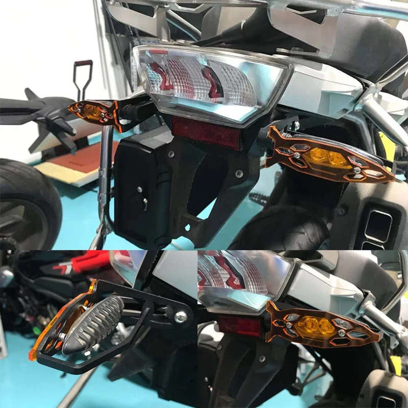 Motorcycle Turn Signal Protector Front & Rear Grille Guard Cover for BMW- R1250GS R1200GS LC
