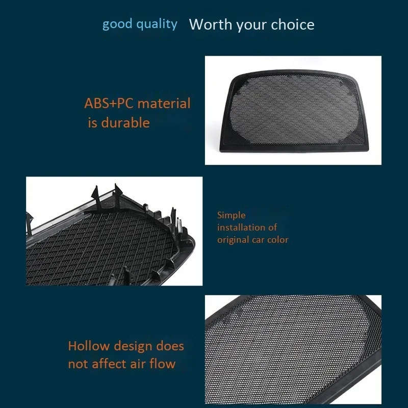 New Central Control Instrument Panel Dashboard Speaker Cover Grille for BMW X5 E70 X6 E71 E72 Series