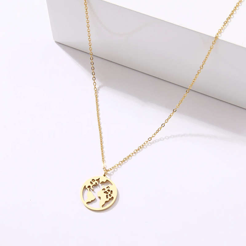 Retail Price R 850 / Genuine Stainless Steel Necklace Gold Color
