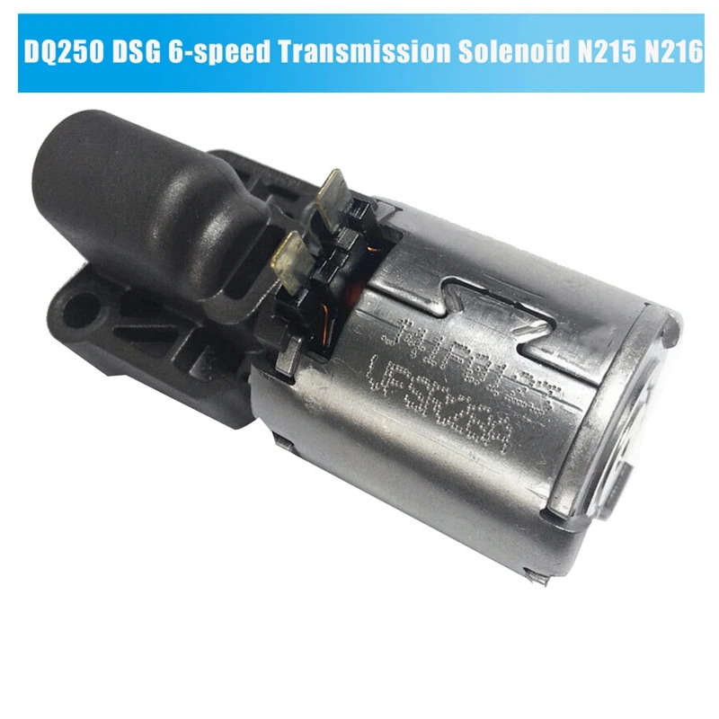 DQ250 DSG 6-Speed 02E Transmission Solenoid N215 N216 for GOLF JETTA PASSAT BEETLE A3 Q3 TT