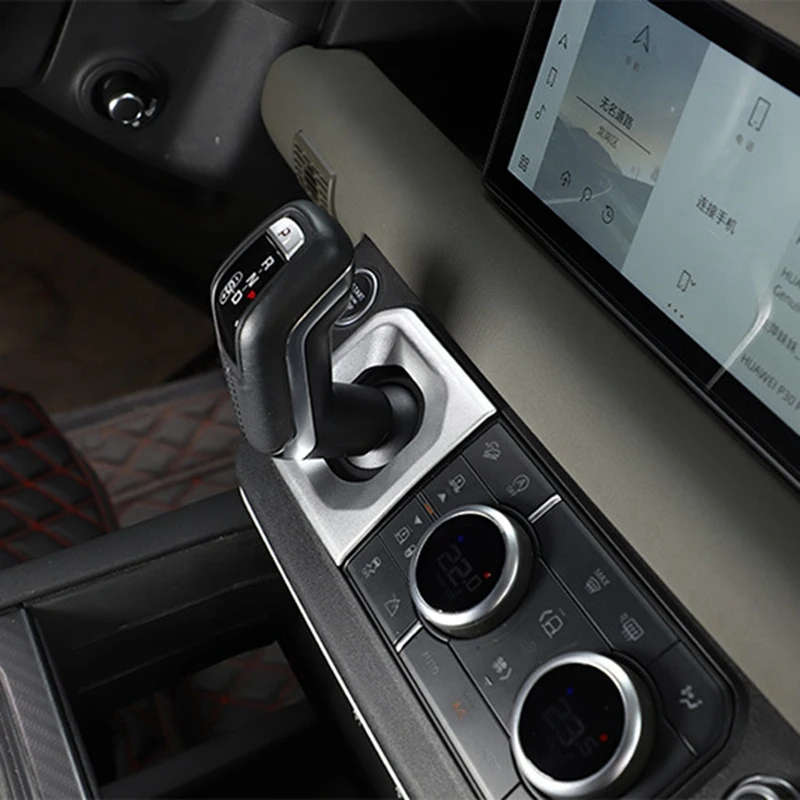 Car Central Control Gear Bottom Frame Central Control Gear Base Cover for Land Rover Defender