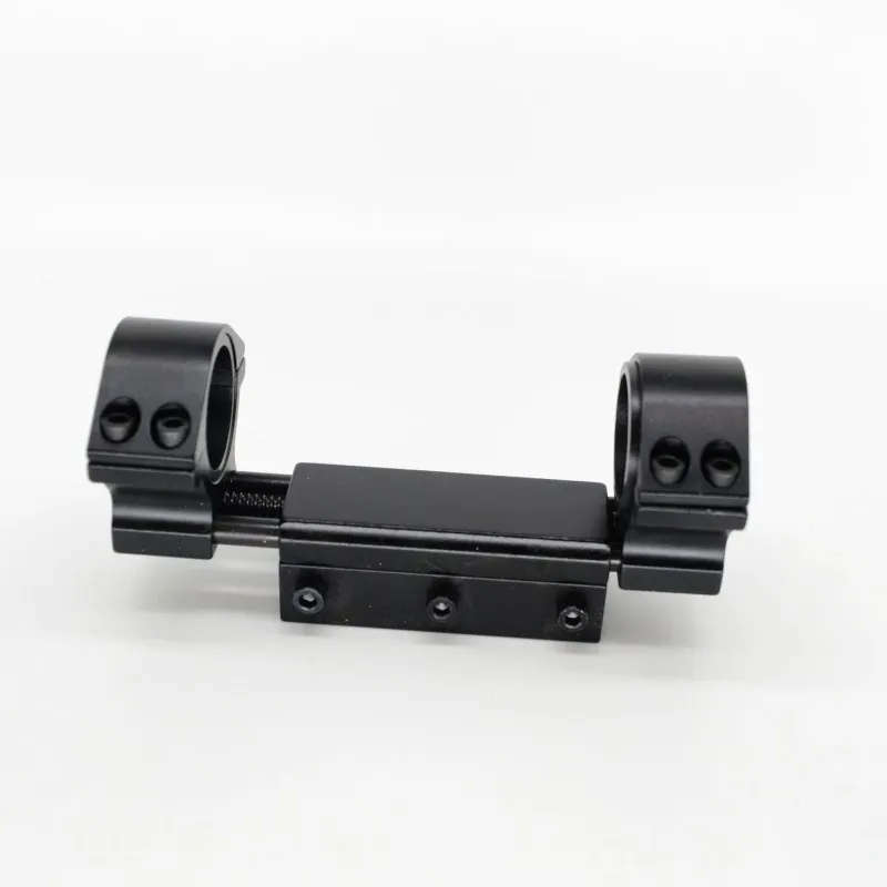 Airgun Scope Mount 25.4mm /30mm Ring w/Stop Pin Rifle Scope Mount Weaver Base Dovetail 20m