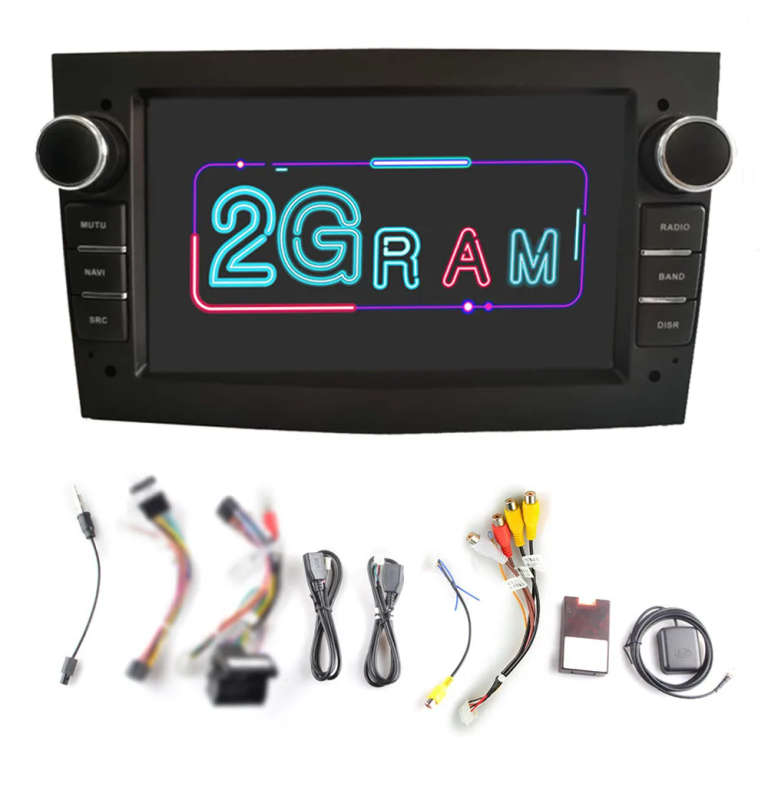 Car Radio 2DIN Android 8.1 for Opel Vauxhall Astra H G J Vectra Antara Zafira Corsa Vivaro Meriva