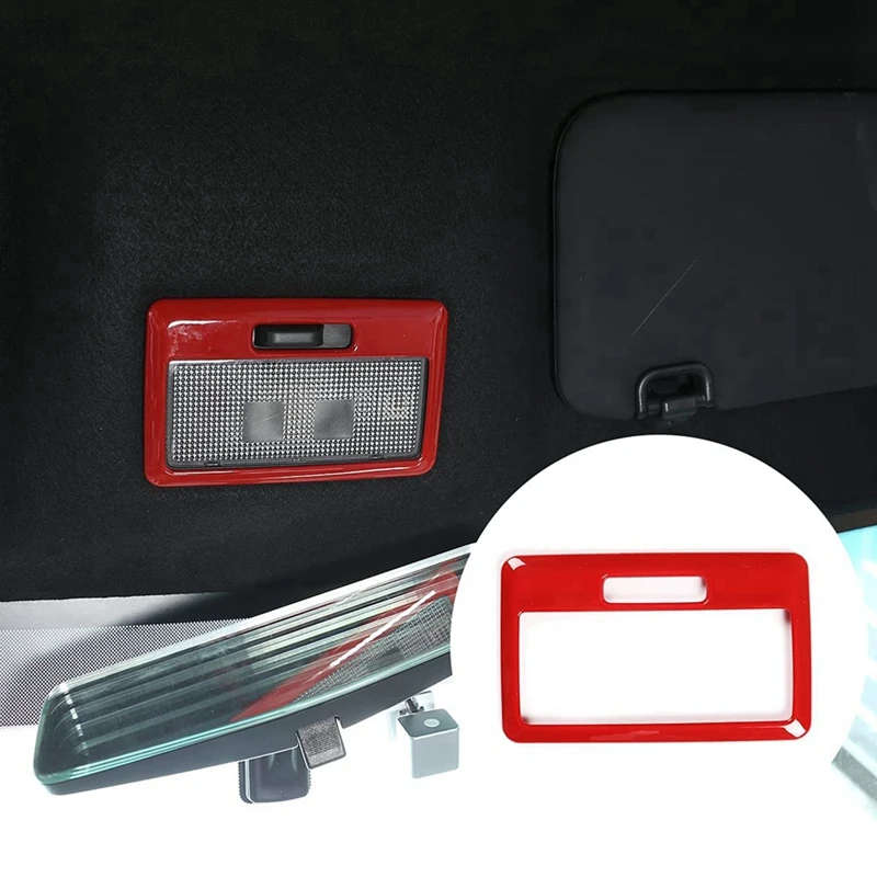 For Subaru BRZ Toyota 86 Car Inner Door Handle Cover Front Reading Lamp Trim Decorative Frame