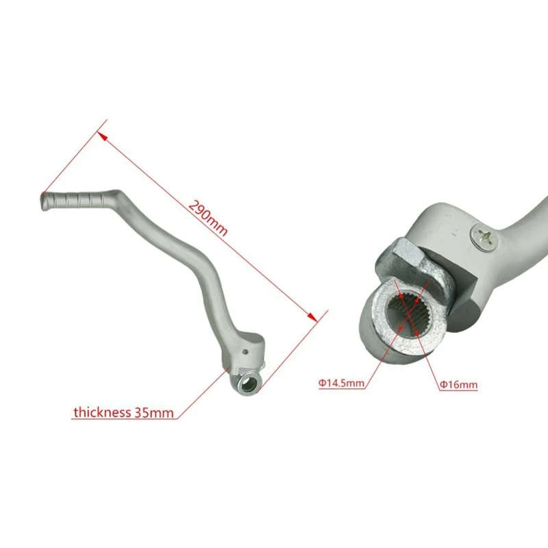 Motorcycle Engine Start Lever Gear Lever Start Pedal for Zongshen 250CC NC250 NC 250