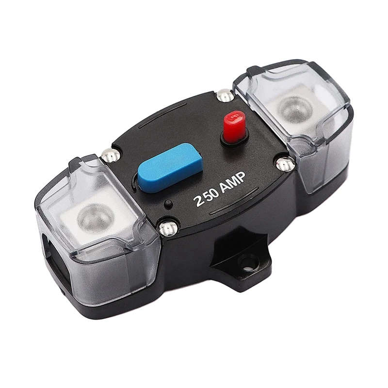 Circuit Breaker Manual Reset, Car Stereo Audio Inline Fuse Block Holders Inverter for Automotive