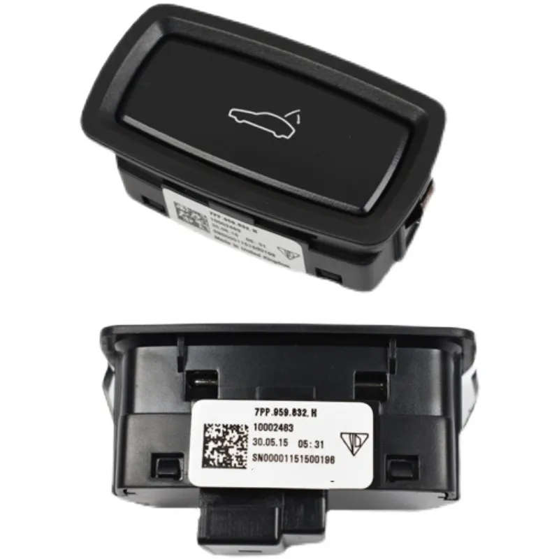 Car Rear Trunk Lock Switch Tailgate Electric Button For Porsche Cayenne Macan Panamera