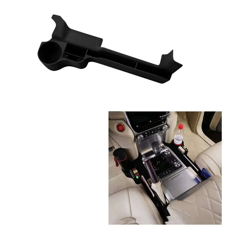 Left and Right Car Interior Cup Holder Storage Box for Toyota Land Cruiser 200 2019