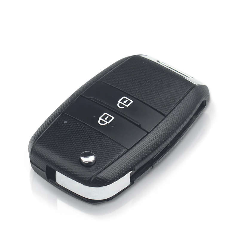For Kia Sorento Carens 2 Buttons Remote Key Shell Case Fob Cover Keyless Entry Flip Folding HY18R