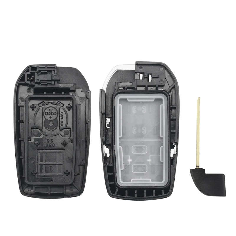 For Toyota RAV4 3 Buttons Highlander Camry Prado Corolla Rezi Crown Car Key Shell Blanks Case