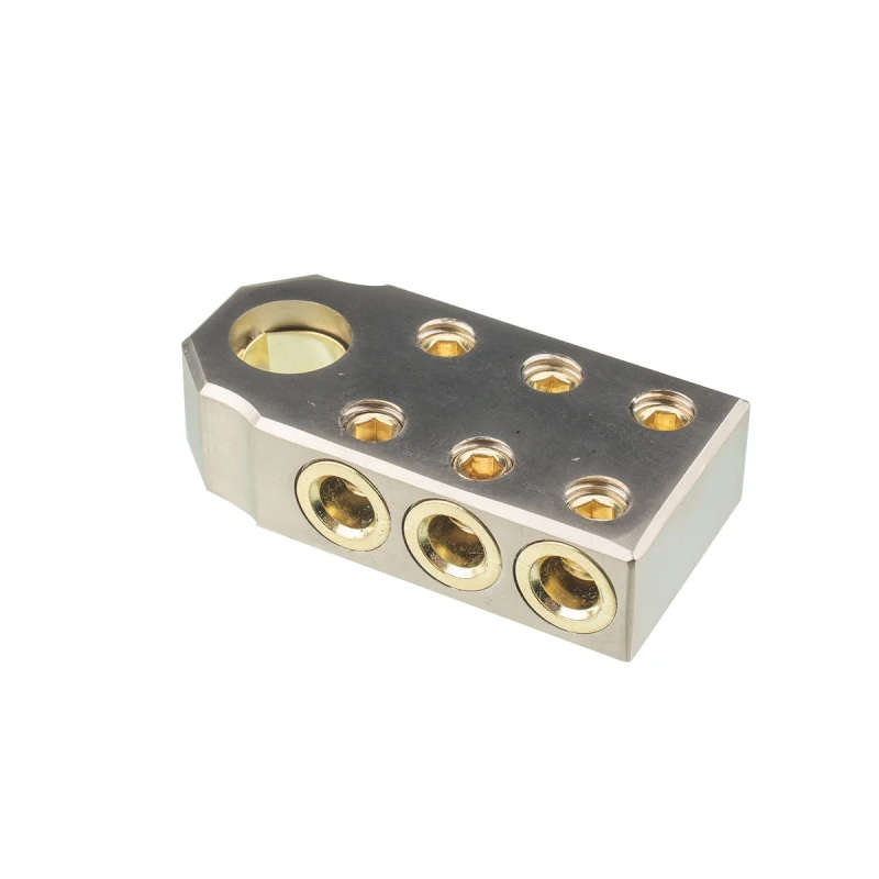 1 Pair Car Battery Chuck Battery Pile with M8 / M10 Wrench