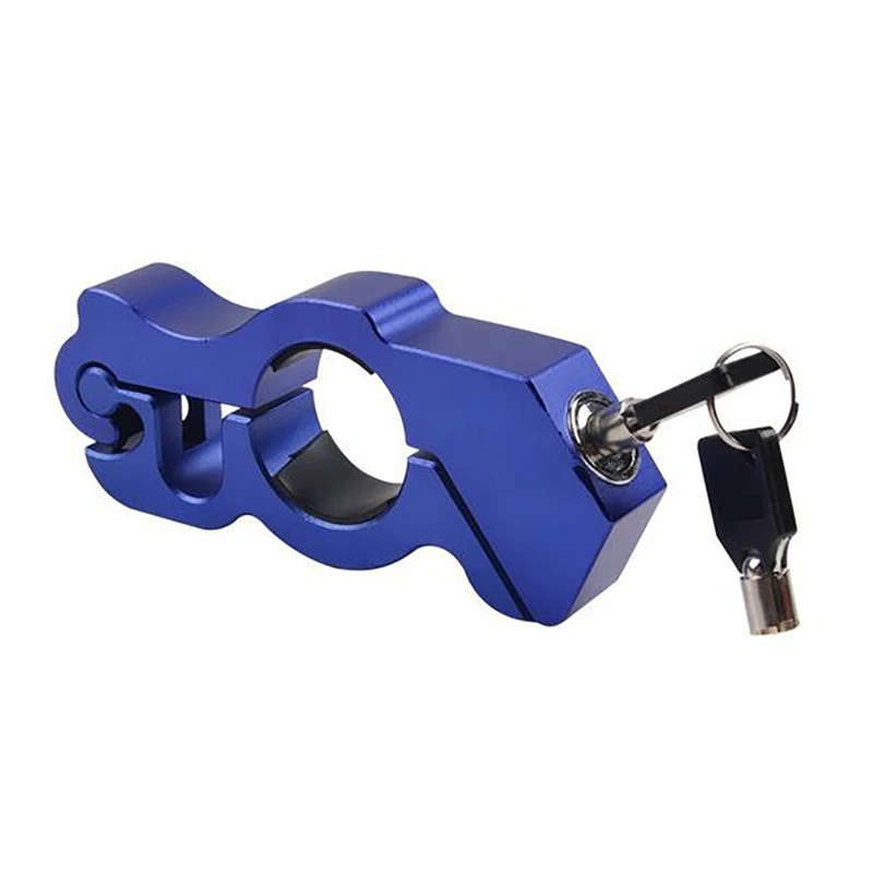 Motorcycle Handle Grip Safety Locks Brake Clutch Levers Locks for Kawasaki Honda Yamaha Suzuki