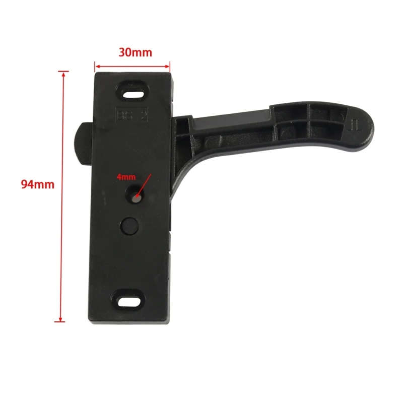RV Right Side Window Door Handle Door Latch Zinc Alloy Handle Replacement for RV, trailer, camper