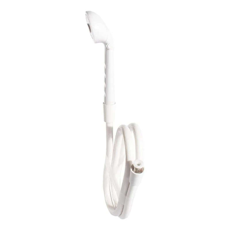 RV Shower Head with Hose for RV, Camper, Van, Travel Trailer, Motorhome and Boat, White