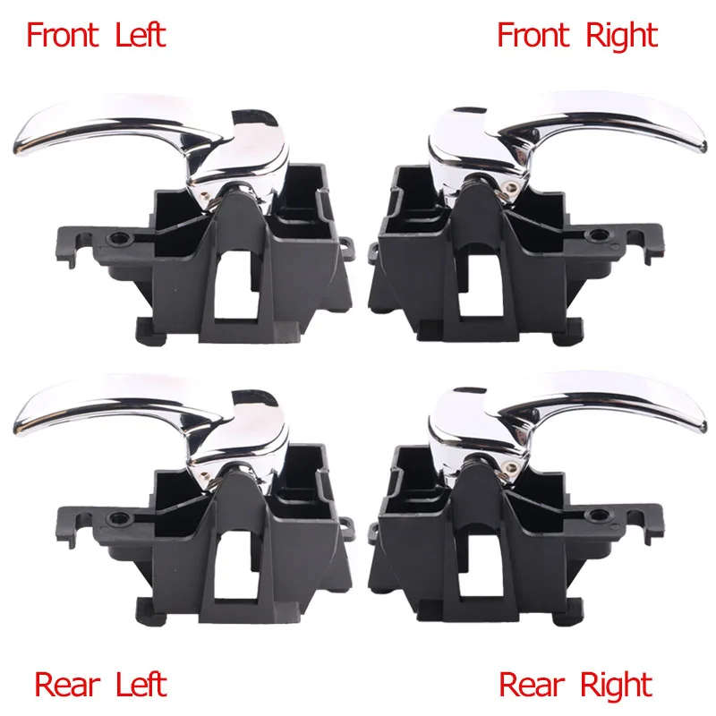 Fit Nissan Navara D40 Pathfinder Interior Door Handles Car Inside Inner Door Hanle knob 80670-4X02B