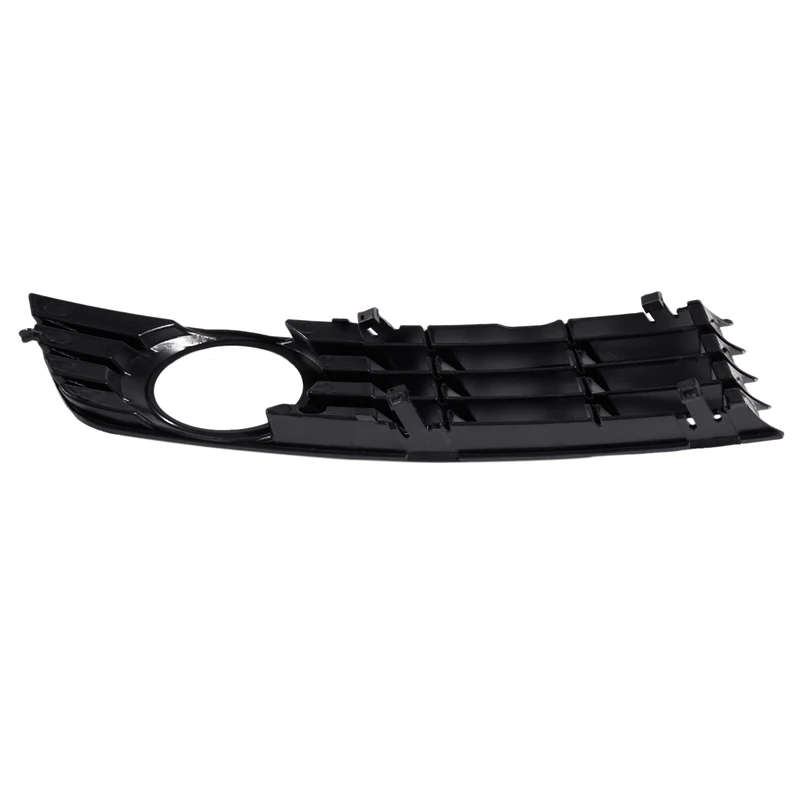 1 pair Fog Light Grille Front Lower Left Right Grid Grille for A4 B6 Sedan 02-05
