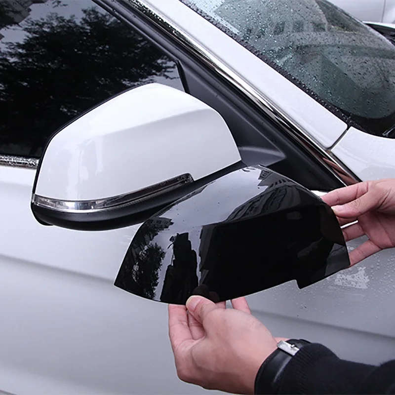 Car RearView Mirror Cover Trim for BM-W 1/2/3/4 Series F30/F35/F31/F32 Black