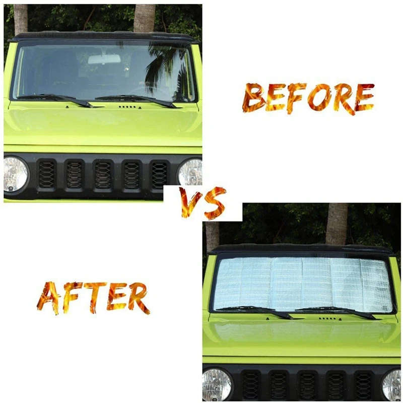 Car Front Windshield Sunshade for Suzuki Jimny 2019 2020 JB43 JB64 JB74