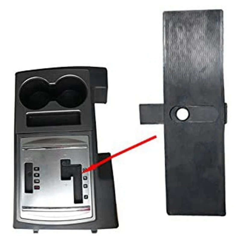 Car Shift Panel Dust Cover Shift Lever Panel Trim Strip for Mitsubishi Pajero V93 V80 V87 V97
