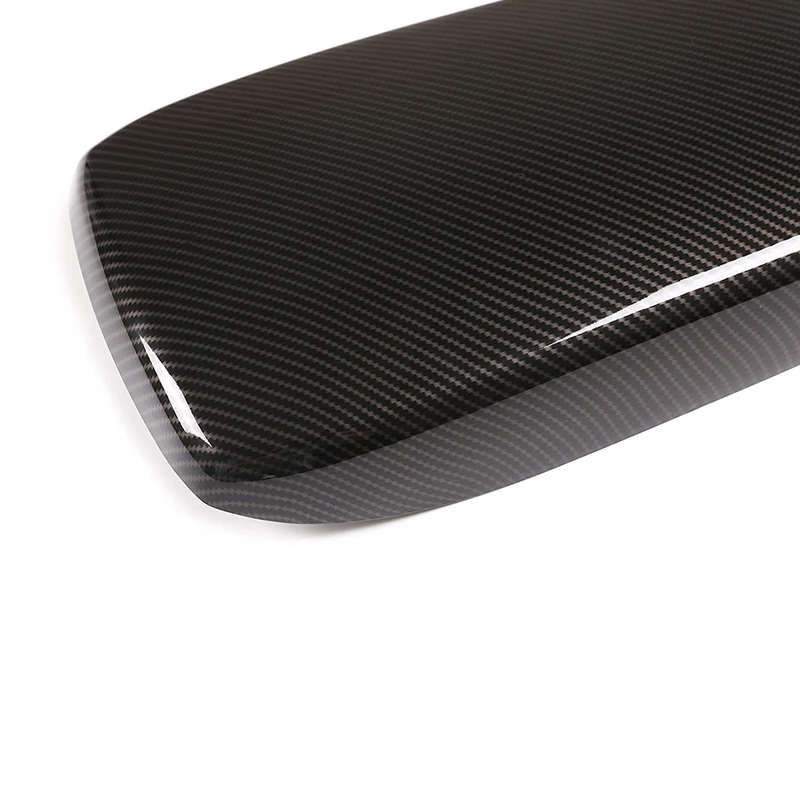 for Alfa Romeo Giulia 2020 Central Arm Storage Center Box Armrest Panel Cover Carbon Style Sticker
