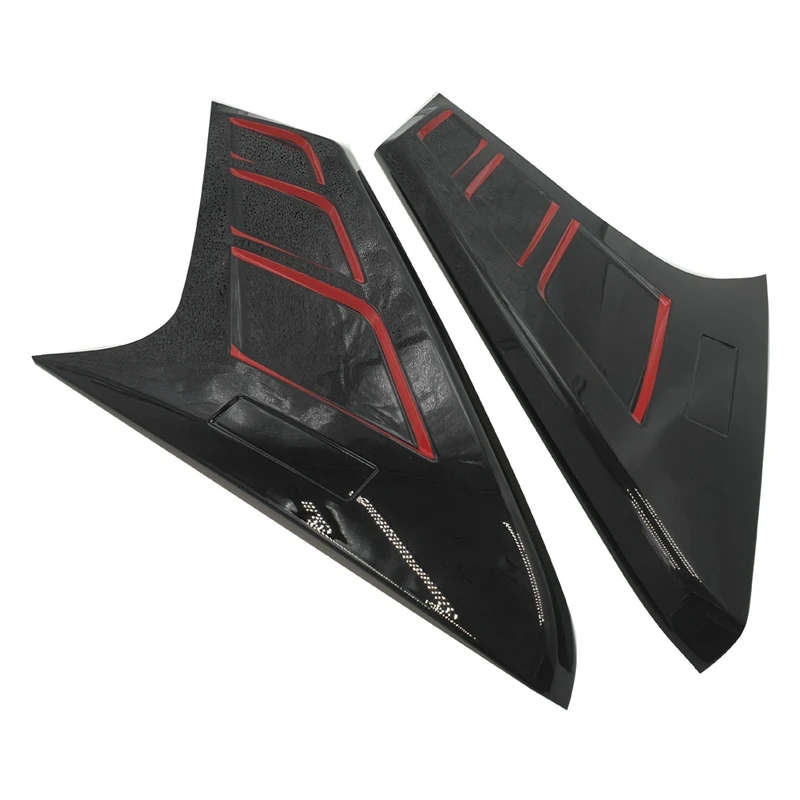 Exterior Rear Tail Window Spoiler C Pillar Molding Cover for Toyota RAV4 RAV 4 2020 2021