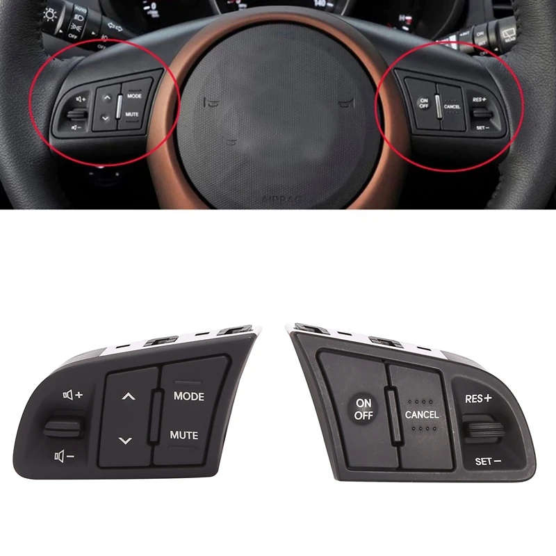 Car Steering Wheel Audio Control Switch for Kia SOUL 2009-2013 Cerato Forte