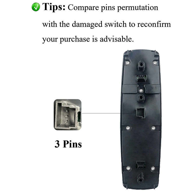 New Driver Side Power Window Master Switch for Mercedes Benz GL R Class ML350 W251 X164 2518300590
