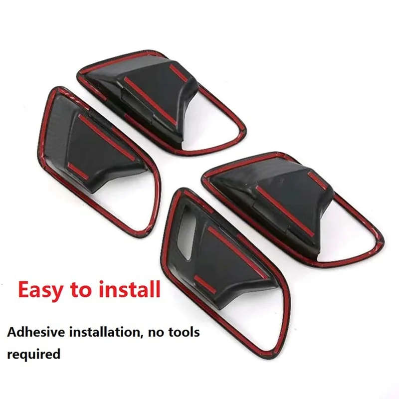 Car Interior Door Handles Bowl Cover Trim for Benz A Class W177 A200 A220 A250 2019 2020
