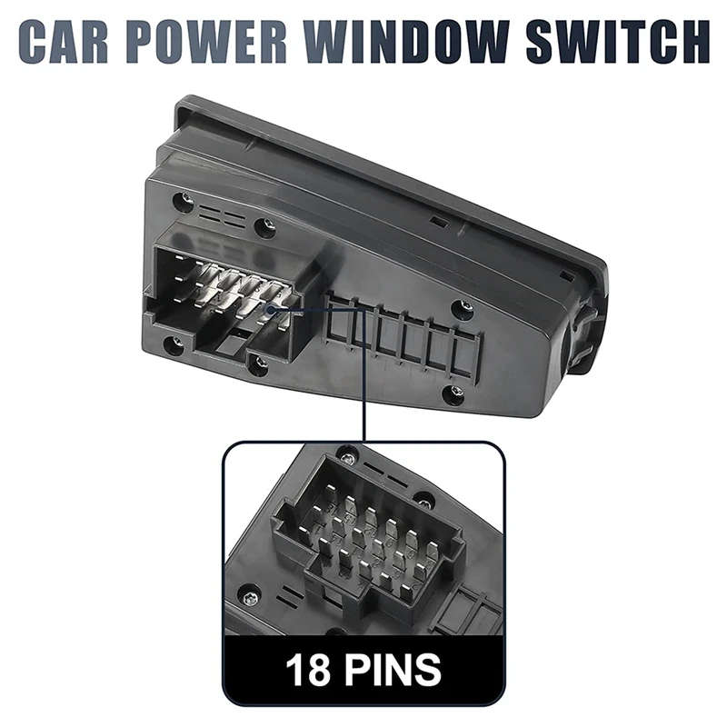 Master Driver Side Power Window Switch 22569484 Replacement for Volvo VNL 2006-2016