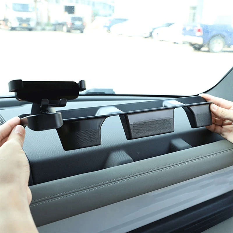 Co-Pilot Storage Box Glove Armrest Box Mobile Phone Holder for Land Rover Defender 90 110 2020-22