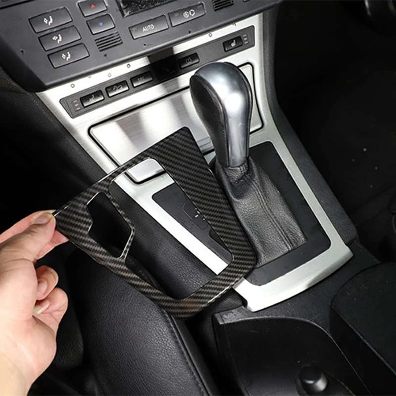 Car Central Control Gearbox Panel Frame Gear Position Panel Trim Frame for BMW- X3 2006-2010