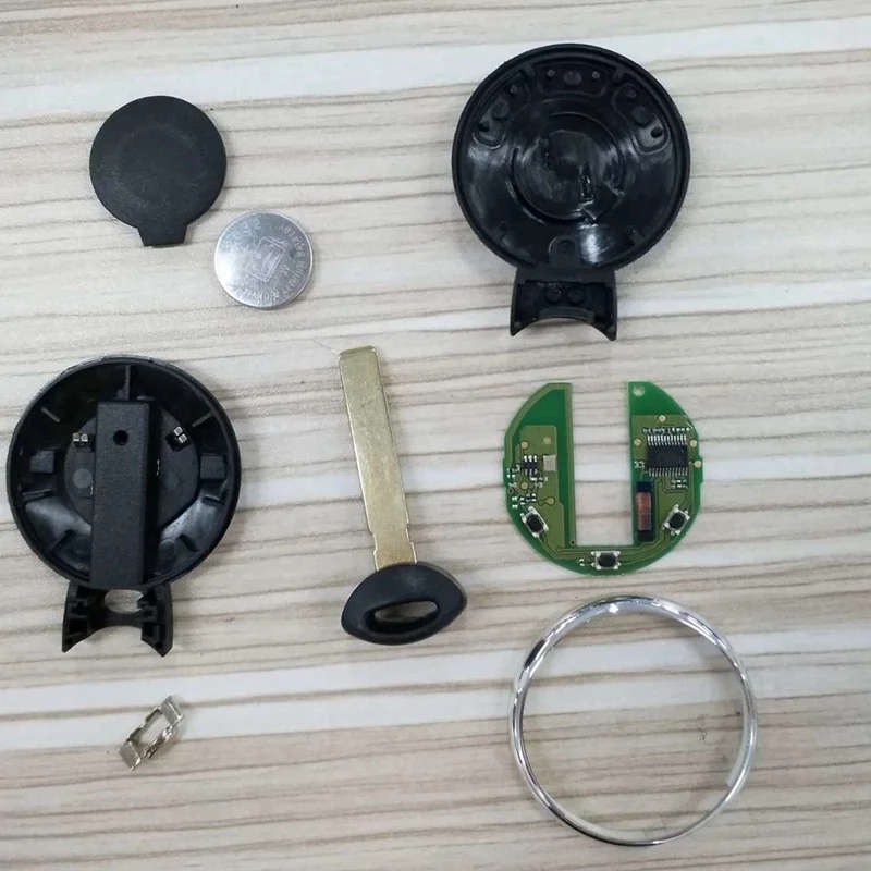 3 Buttons with PCF7952 Chip 315MHz Remote Key Fob Shell for Mini Cooper 2007-2014 KR55WK49333