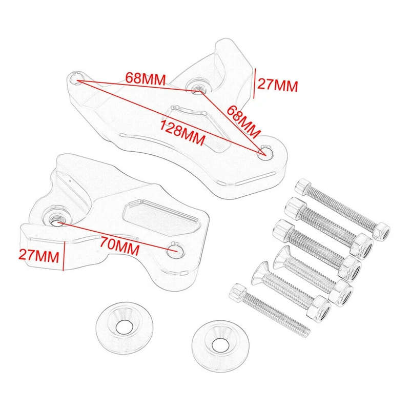 Motorcycle Shock Absorber Rear Suspension Bracket Lowering Link Kit for Yamaha XMAX 250 300 400