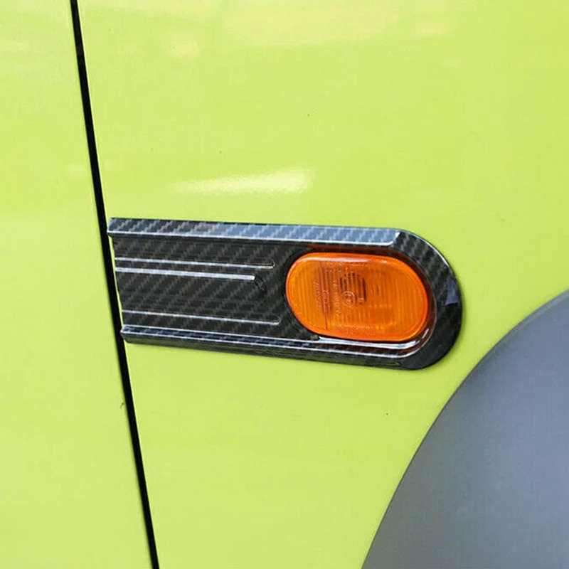 Fender Turn Signal Trim Piece Fender Turn Signal Light Decoration for Suzuki Jimny 2019-2021