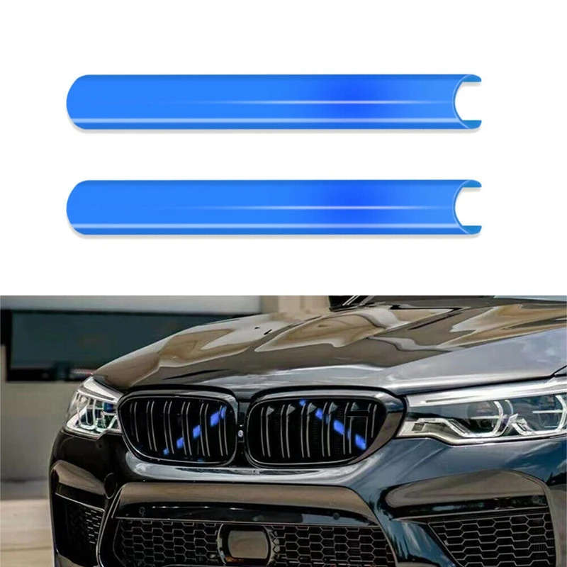 Car Strip Sticker Cover Frame For-BMW F20 F21 F22 F23 F30 F32 G20 Front Grille Trim Strips