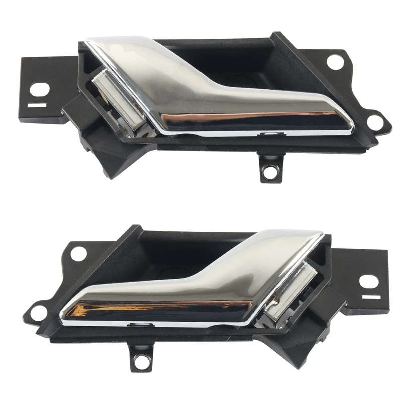 Left Right Interior Door Handle Chrome for Chevrolet for Opel CORSA B Astra H Corsa D for Antara