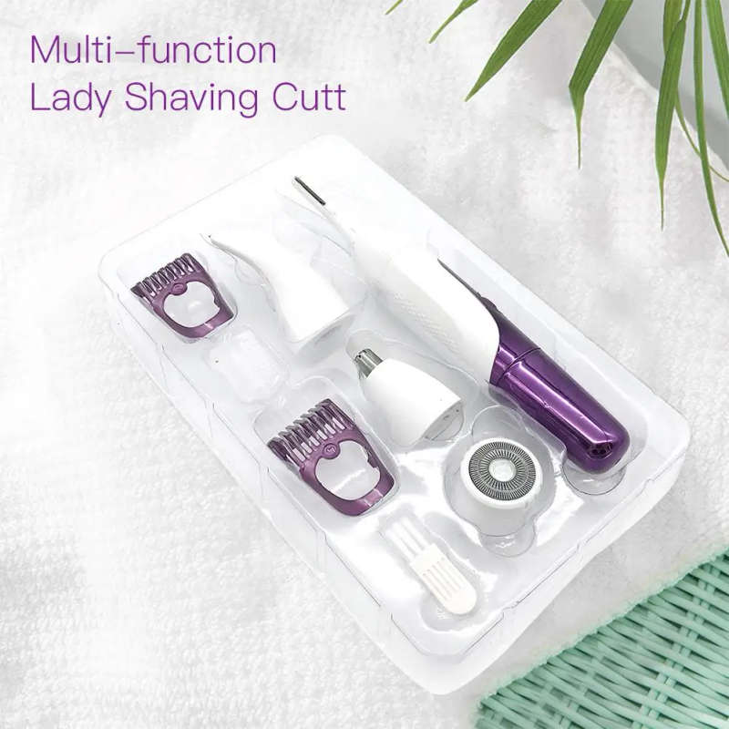 6 IN 1 LADY SHAVER BEAUTY KIT