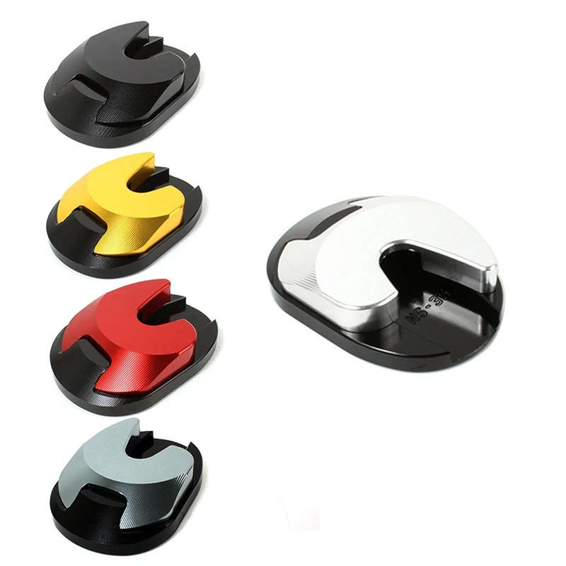 Motorcycle Kickstand Plate Side Stand Extension Plate Enlarger Pad for Honda Forza 350 NSS 350