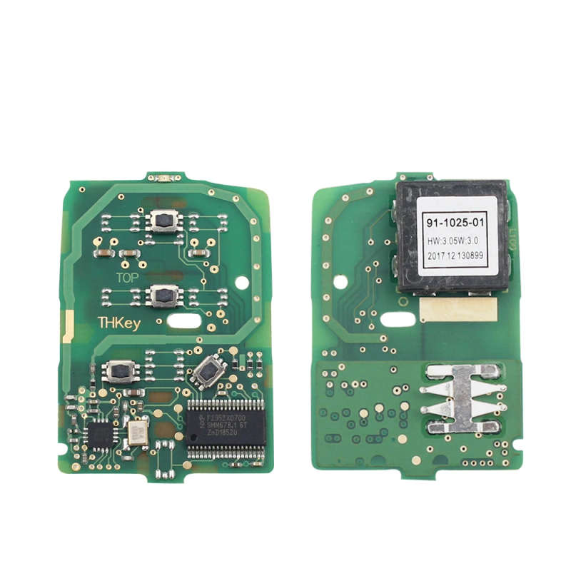 For Honda Civic Accord C-RV 2014-17 4 Buttons Smart Remote Car Key Fob 433Mhz ID47 Chip ASK