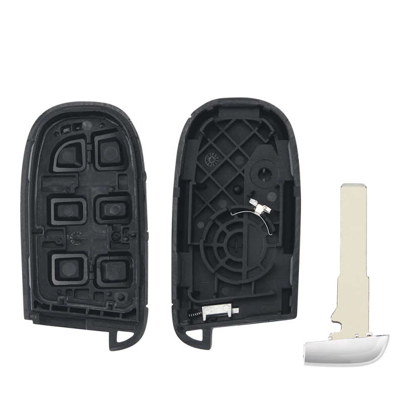 For Jeep Chrysler Dodge 2011-up Smart Remote Car Key Shell Case Cover Fob 2/3/4/5 Buttons