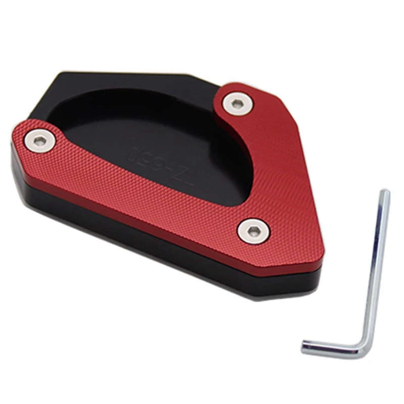Motorcycle Foot Bracket Extension Side Stand Enlarge Pad Non-Slip for Suzuki V-STROM 650XT DL650