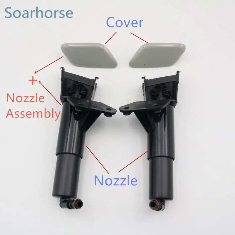 Car Front Headlight Washer spray Nozzle Headlamp washer jet Pump For Toyota Avensis T25