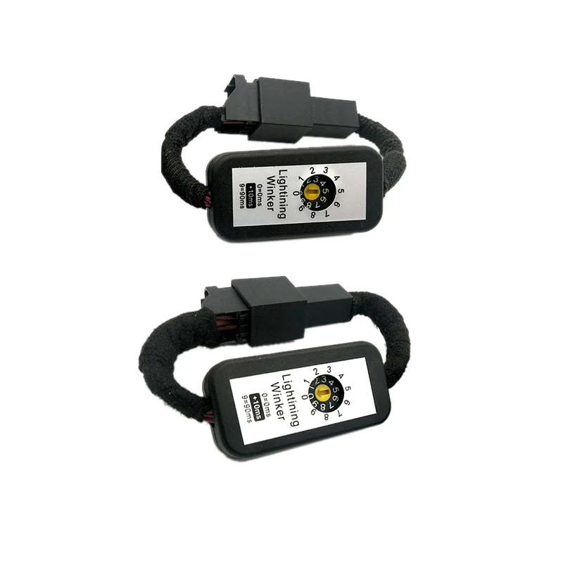 2Pcs Car Light Dynamic Turn Signal Indicator LED Taillight Add-on Module For- A7 Sportback 2012-14