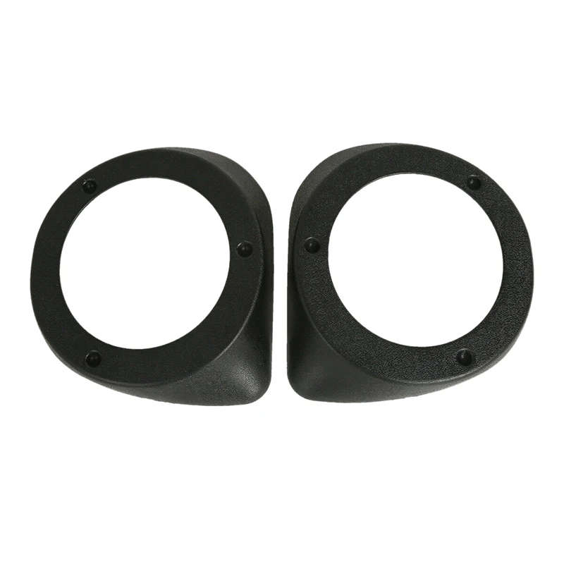 Pair 6.5 inch Speaker Boxes Pod Lower Vented Leg Fairings Fit for Touring Road King