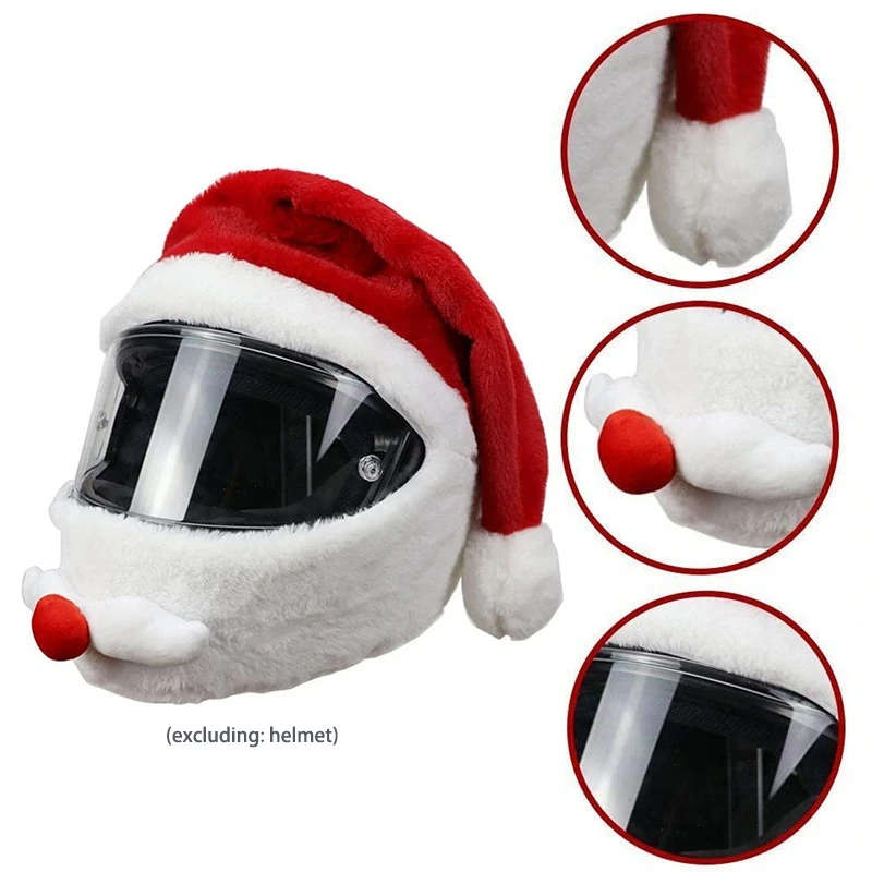 Christmas Motorcycle Helmet Full Face Motorcycle Helmet Cartoons Cover