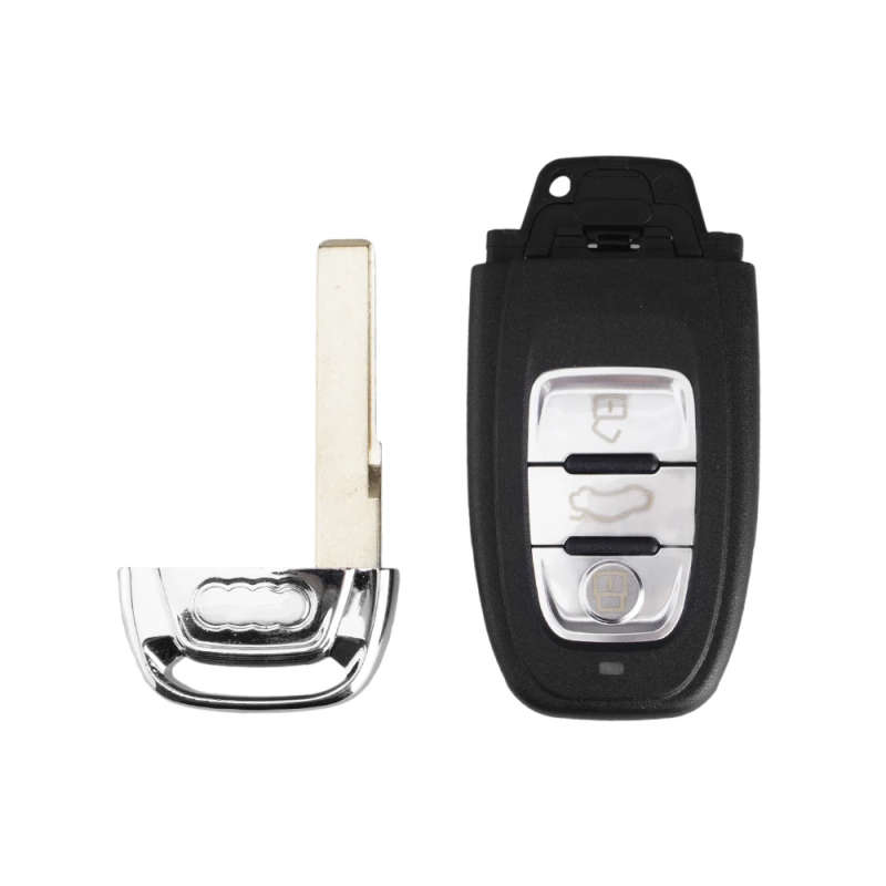 Car Remote Smart Key Shell For Audi A4L A3 A4 A5 A6 A8 Quattro Q5 Q7 2007-2016 3 Buttons