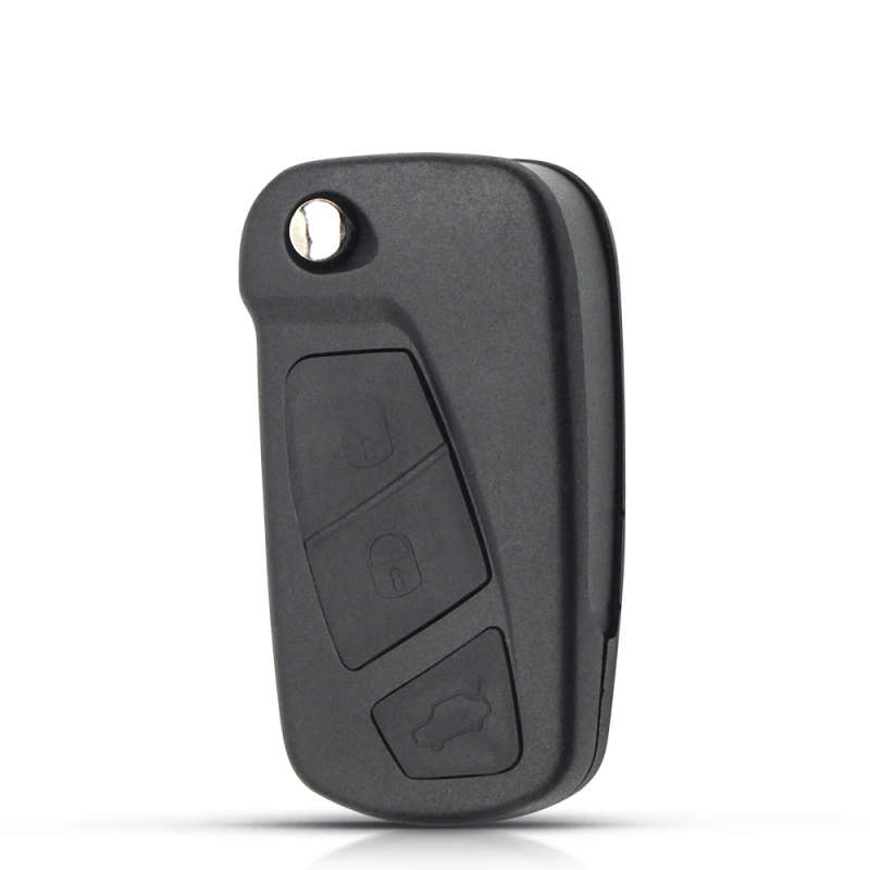 For Ford KA 3 Buttons Remote Folding Key Housing Case Holder 2008-2016 Flip Car Key Shell Fob